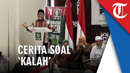 Saat Cak Imin Berkisah Jadi Orang Kalah Itu Memang Tidak Enak