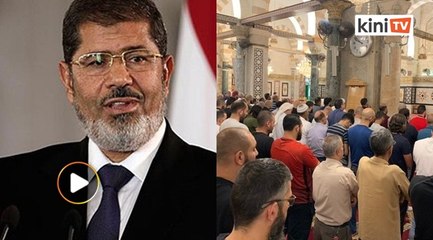 Solat ghaib buat Morsi di Masjid Al Aqsa