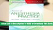 Online Essence of Anesthesia Practice  For Free
