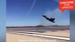 crazy pilot flying jet plane with crazy skill