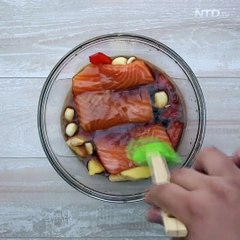 Recipe of the Day】Teriyaki Salmon