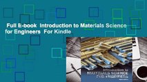 Full E-book  Introduction to Materials Science for Engineers  For Kindle
