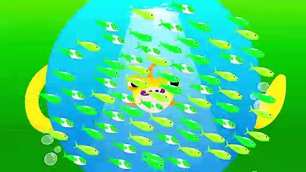 Where Is Daddy Shark? Find Daddy Shark's Colour! Baby Shark by Little Angel