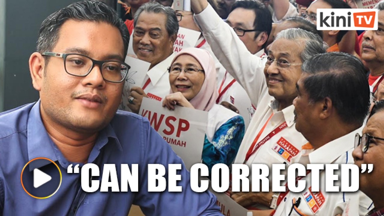 Zuraida's ex-aide: Something wrong with Harapan gov't