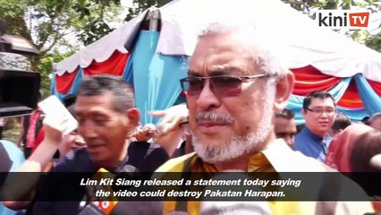 Khalid Samad: No one saw the video, not important