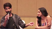 Shahid Kapoor And Kiara Advani Get Candid Before Kabir Singh Releases