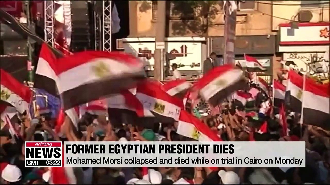 Mohamed Morsi, Egypt's first democratically elected president, dies