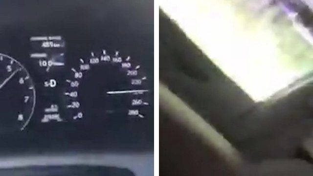 Il filme son compteur pendant qu'il roule à 260 km/h en Lexus LS460 et finit par se crasher