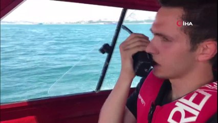 Vapurdan atlayan ve 2 aydır ulaşılamayan üniversiteli gencin cesedinin bulunma anı kamerada