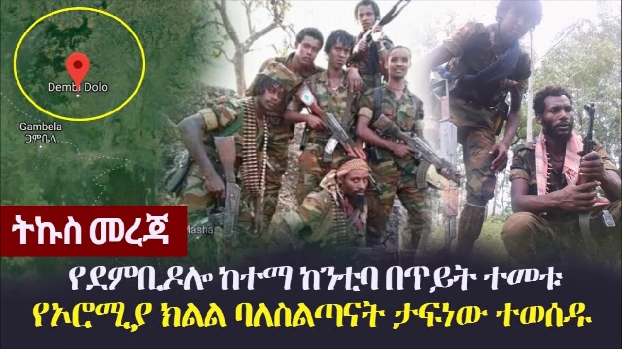 Ethiopia መረጃ - የደምቢዶሎ ከተማ ከንቲባ በጥይት ተመቱ  የኦሮሚያ ክልል ባለስልጣናት ታፍነው ተወሰዱ