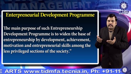 Dr. Amit Kumar || Enterpreneurial Development Programme || TIAS || TECNIA TV