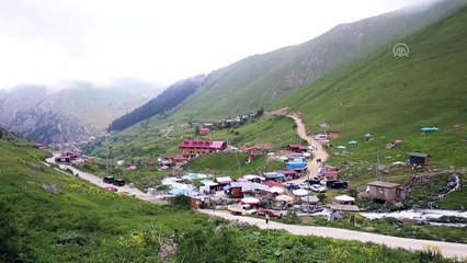 Demirkapı Yaylası'nda dört mevsim bir arada - TRABZON
