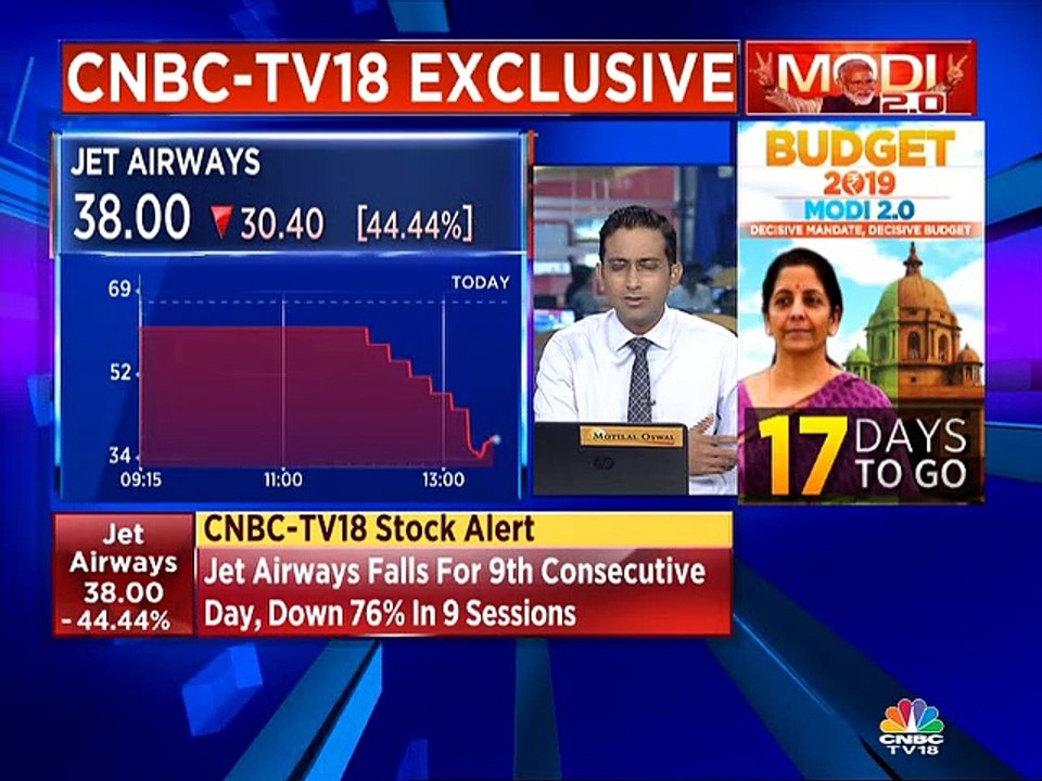 Jet Airways shares fall more than 50% after lenders move NCLT