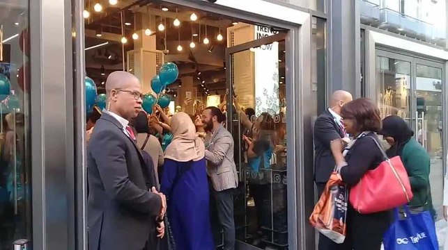 Bruxelles: inauguration de l'extension du Primark, rue Neuve