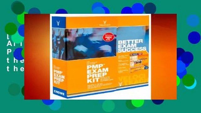 [Read] The Velociteach All-In-One PMP Exam Prep Kit: Based on the 5th edition of the PMBOK Guide