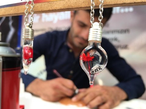 Sanata dönüşen Pirinç tanesi ekmek kapısı oldu