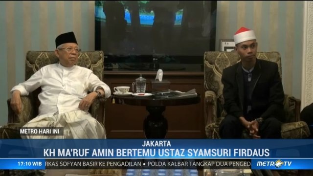 KH Ma'ruf Amin Temui Juara MTQ Internasional