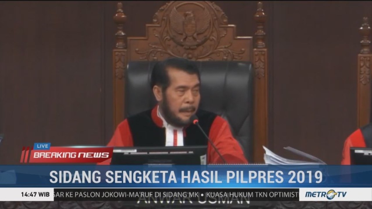 Sidang Perdana Sengketa Pilpres 2019 (13)