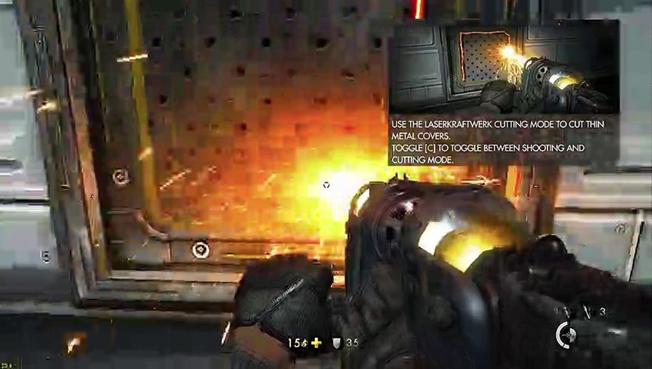 Wolfenstein: The New Order | PART 11 | New Lazer Gun. Gameplay No Commentary