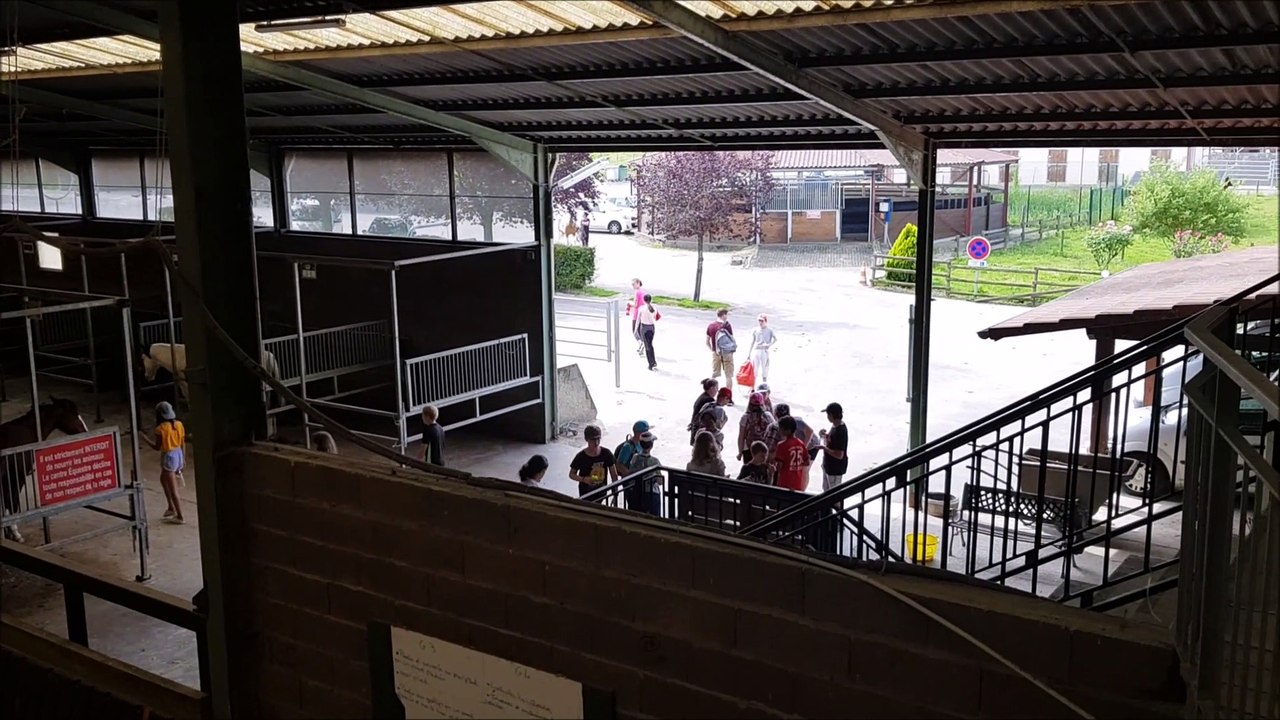 L'école Notre-Dame-la-Salle de Pont-à-Mousson a organisé ce mardi une journée plein air au centre équestre Bel-Air