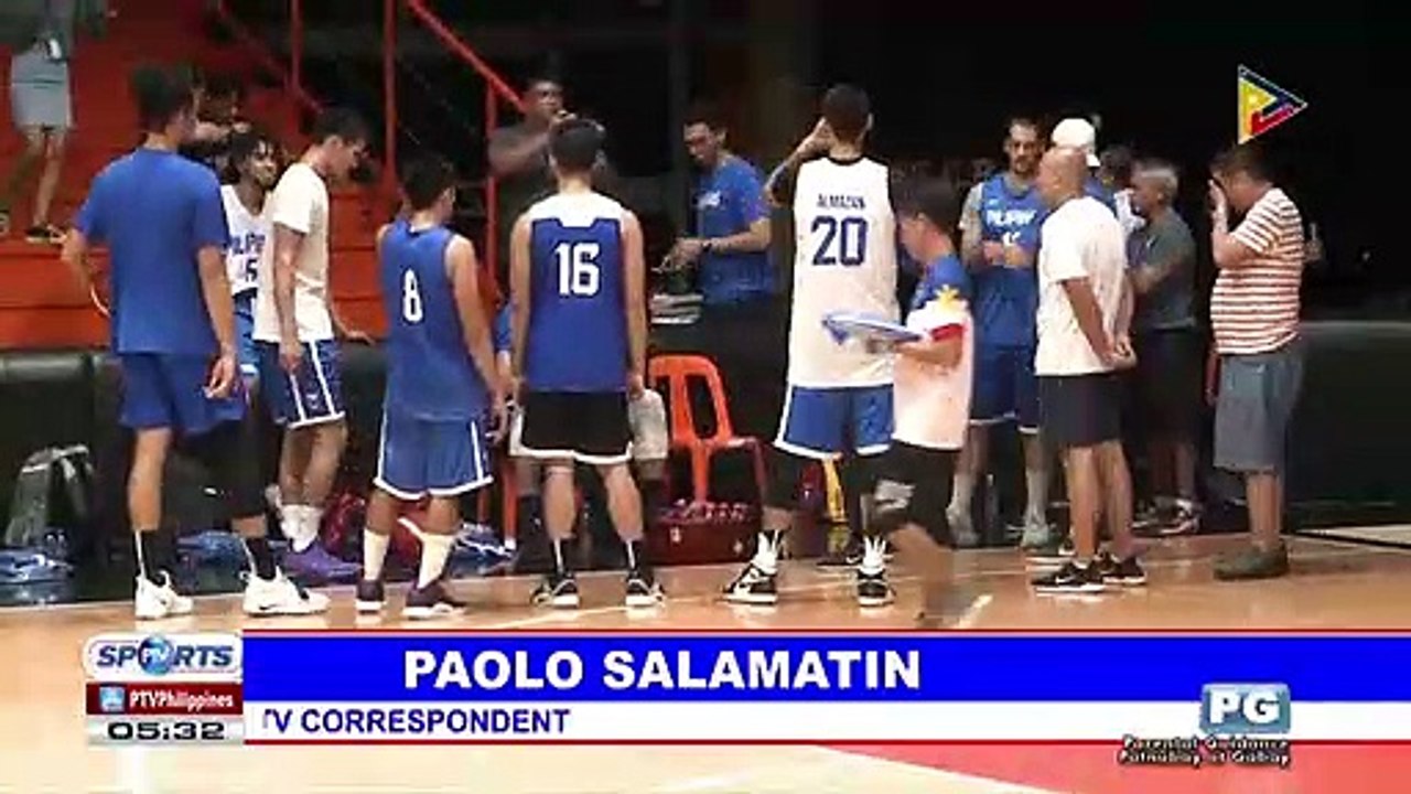 Gilas training, simula na