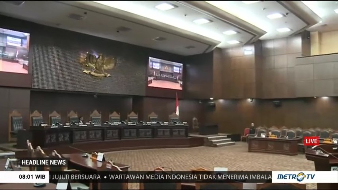 Sidang Perdana Sengketa Pilpres 2019 Digelar Hari Ini