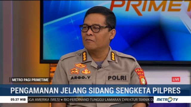 Menilik Pengamanan Jelang Sidang Sengketa Pilpres 2019