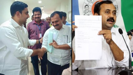 కరచాలనం చేసిన లోకేశ్ వార్నింగ్‌ ఇచ్చిన రామ‌కృష్ణా రెడ్డి || Oneindia Telugu