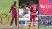 ICC Cricket World Cup 2019 : Oshane Thomas Is Given NOT OUT Despite Hitting The Wickets With His Bat