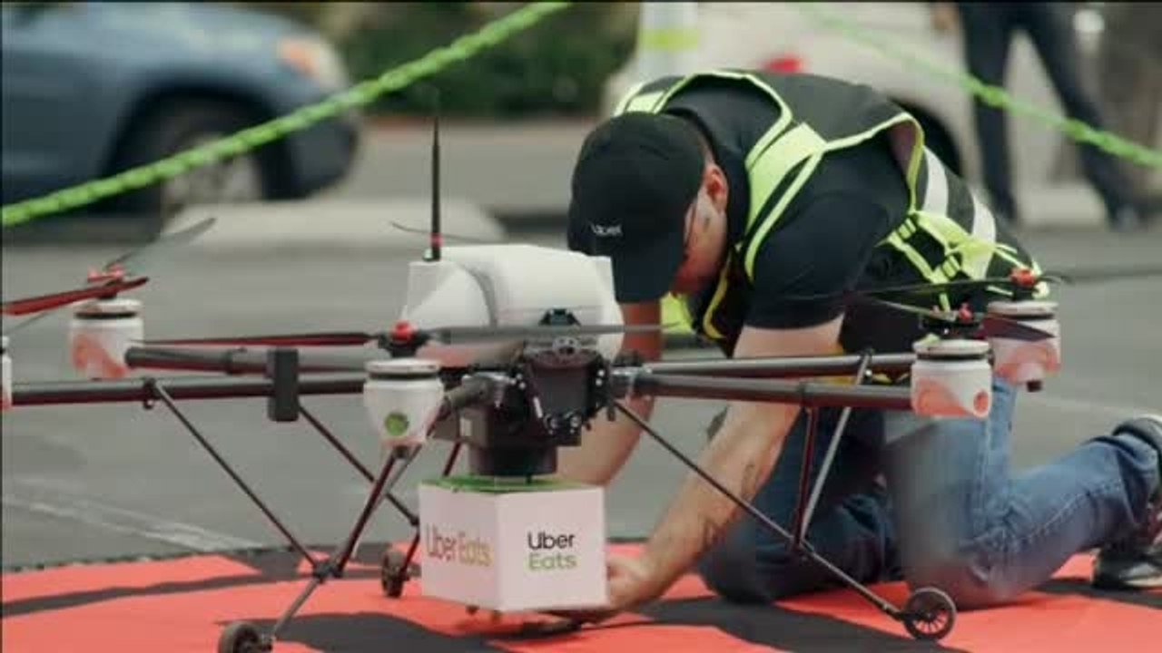 Ubear Eats anuncia que entregará comida con drones