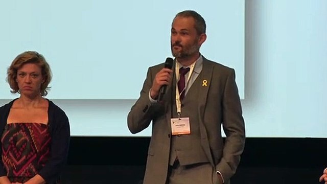 El regidor d'Avià Josep Subirana denuncia la inacció de la UE amb la repressió a Brussel·les