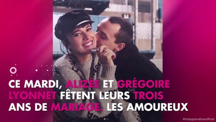 Alizée et Grégoire Lyonnet : des photos inédites dévoilées pour leurs trois ans de mariage