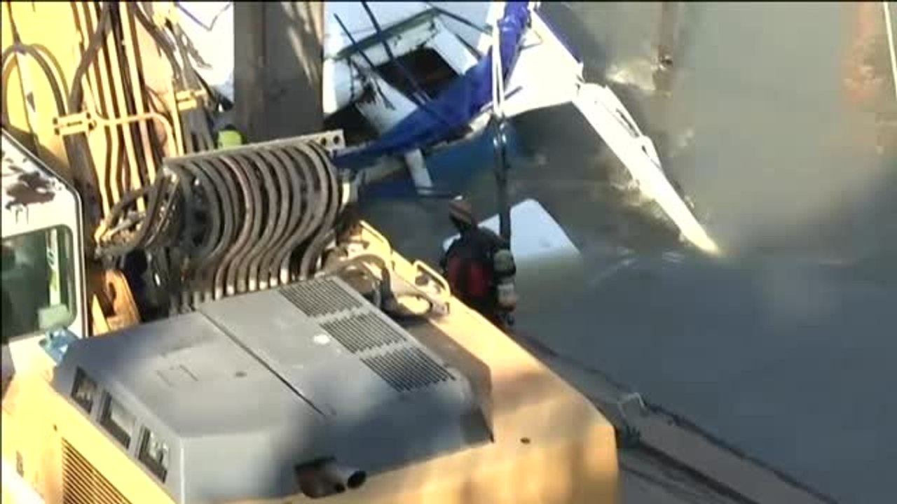 Recuperan varios cuerpos del barco hundido en el Danubio