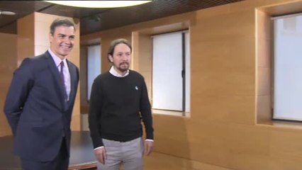 Sánchez se reúne con Pablo Iglesias