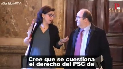 Los independentistas tiran a Miquel Iceta de la presidencia del Senado