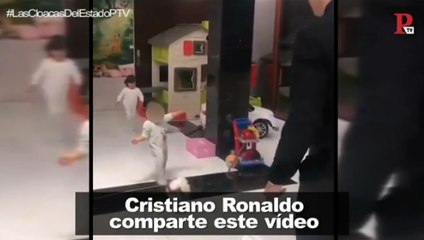 La crítica machista al vídeo de Cristiano Ronaldo jugando con sus hijos
