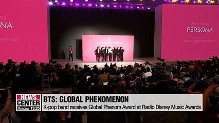 BTS wins award at Radio Disney Music Awards