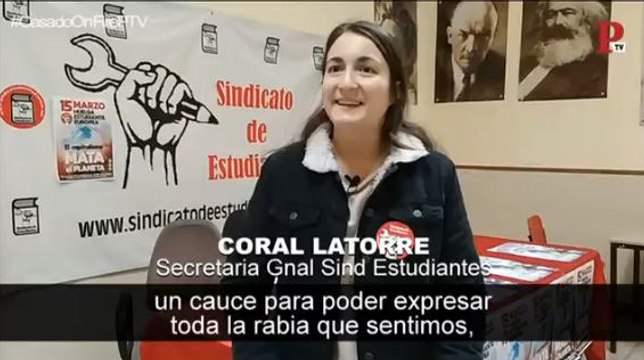 Luchar contra el cambio climático desde el anticapitalismo, el objetivo de los estudiantes el 15 de marzo