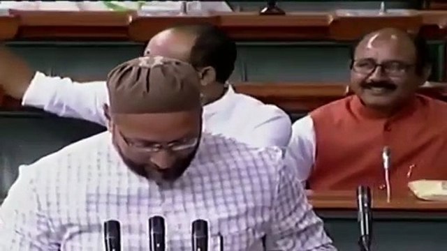 ‘Jai Shri Ram’ slogan raised during MP Asaduddin Owaisi’s oath