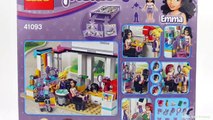 LEGO Friends Heartlake Hair Salon (41093) - Toy Unboxing and Speed Build