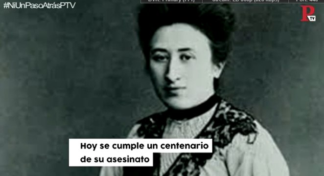 Se cumplen cien años del asesinato de Rosa Luxemburgo