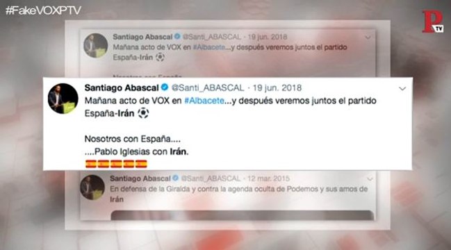 El dinero venía de Irán, pero para llenar las arcas de VOX