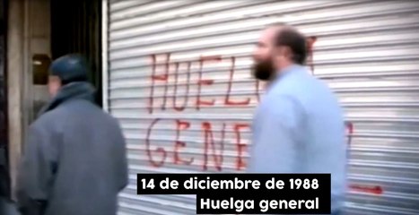 30 años de la Huelga General de 1988