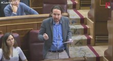 Iglesias comparece en el Senado en la Comisión de Investigación sobre la financiación de los partidos políticos a petición del PP