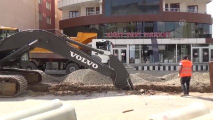 Muş'ta alt yapı çalışmaları