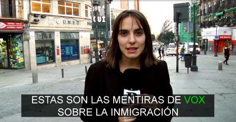 Desmontamos las mentiras de Vox acerca de la inmigración
