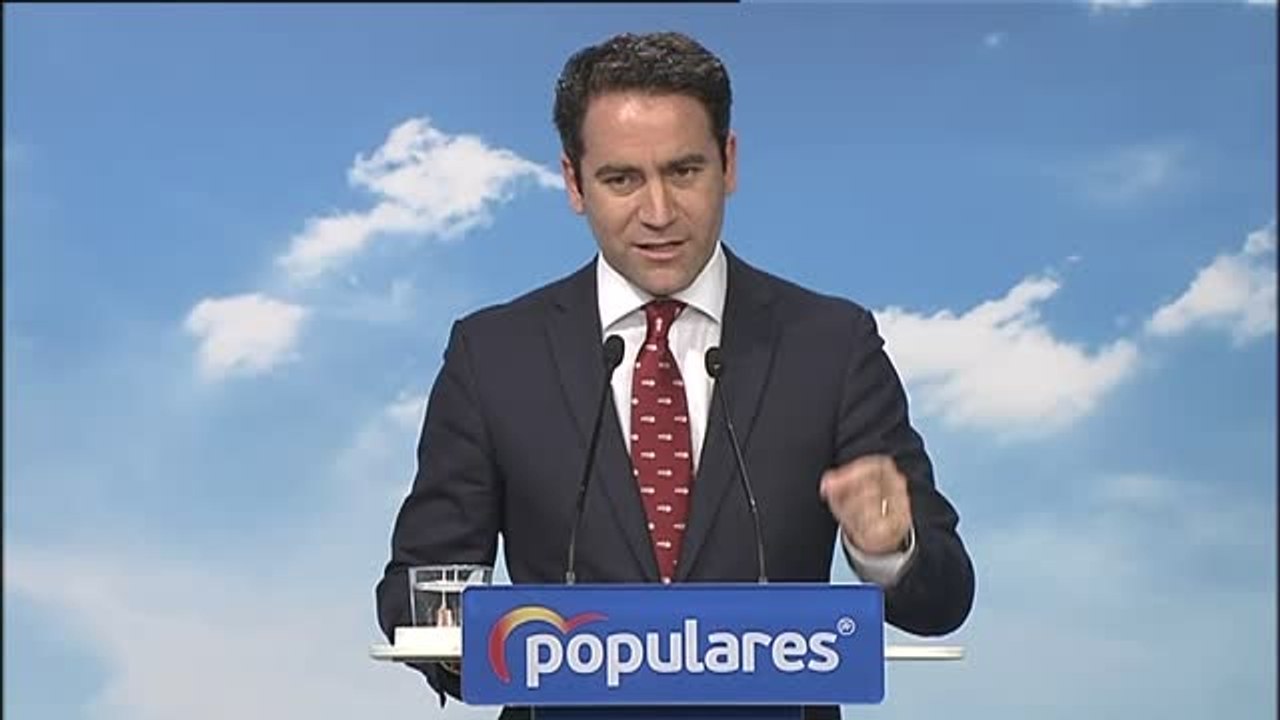 En el PP "no sólo no vamos a facilitar la investidura de Sánchez, vamos a dificultarla"