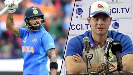 ICC Cricket World Cup 2019 : Virat Kohli’s Gesture Defending Him At Oval Was ‘lovely’ Says Smith