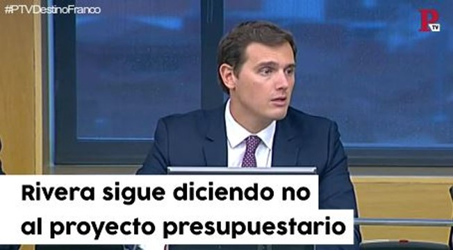 Albert Rivera desbloquea la salida de los presupuestos del Senado