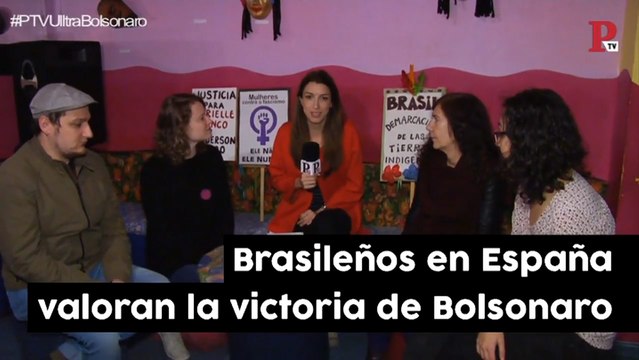 Público al Día - Así ven los brasileños en Madrid la victoria de Bolsonaro